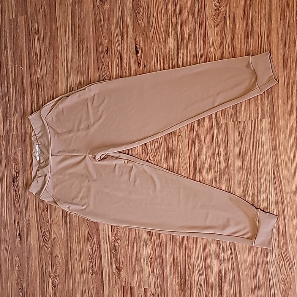 Joggers Light Brown with Pockets Starting Point Medium New no Tag
